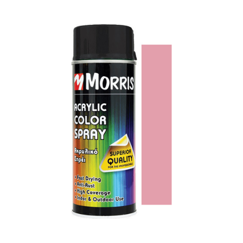 Σπρέι Βαφής Ακρυλικό Morris RAL3015 High Gloss Light Rosa 400ML