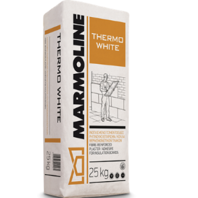 Κόλλα Θερμομονωτικών Πλακών Marmoline Thermo White 25kg