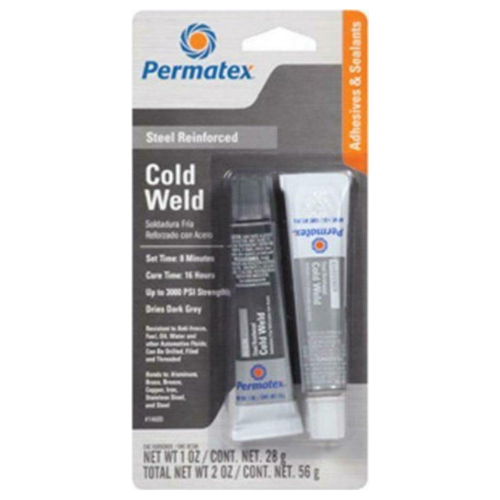 Κόλλα 2 Συστατικών (Ψυχρής Οξυγονοκόλλησης) Permatex Cold Weld 35251 2x28gr