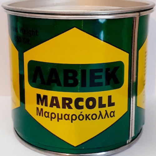 Κόλλα Μαρμάρων Γρανιτών Και Κεραμικών Υλικών ΛΕΥΚΗ Laviek Marcoll 850gr