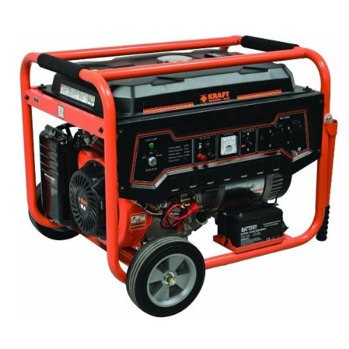 Ηλεκτρογεννήτρια Βενζίνης Τετράχρονη 420cc – 6000W Kraft LT-8000 (63745)