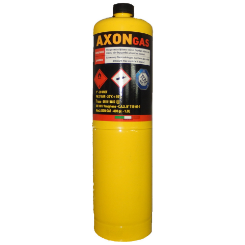 Φιάλη Προπανίου Axon Gas 400g /1.0L
