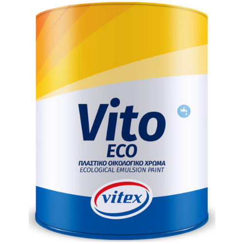 Πλαστικό Οικολογικό Χρώμα Vitex Vito Eco Λευκό