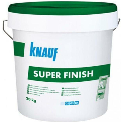 Knauf Super Finish Στόκος Γενικής Χρήσης Έτοιμος Λευκός 20kg
