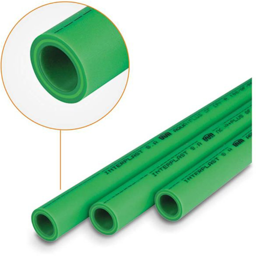 Σωλήνα Interplast Πράσινη Με Υαλονήματα Φ25×3,5